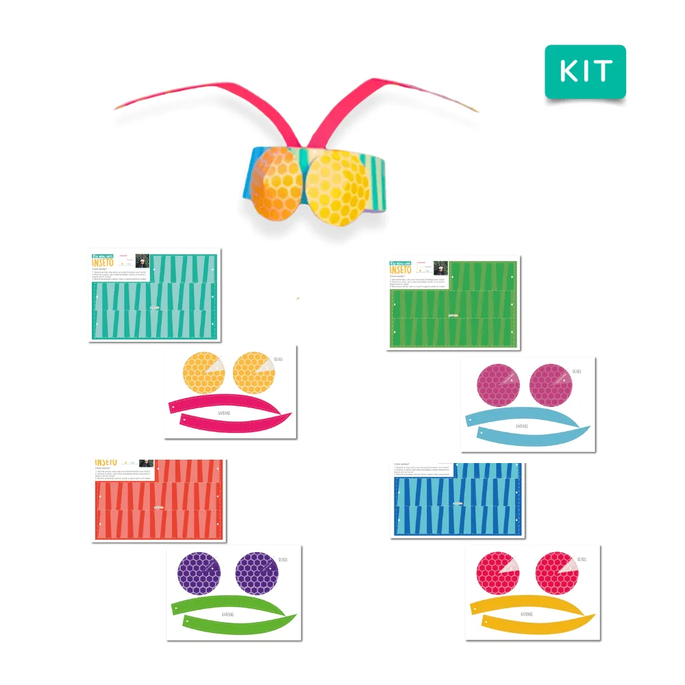 kit fantasia de inseto
