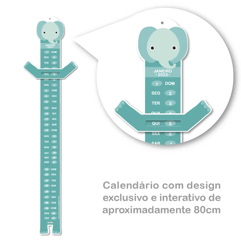 Calendário Elefante - Universal - Image 2