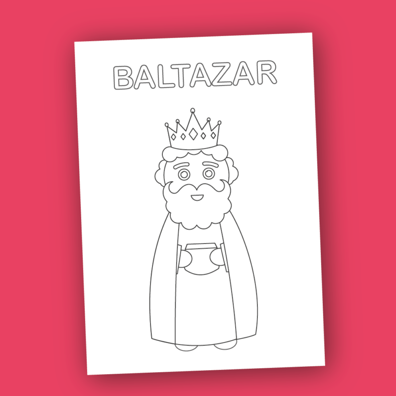 Baltazar - colorir