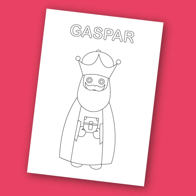 Gaspar - colorir