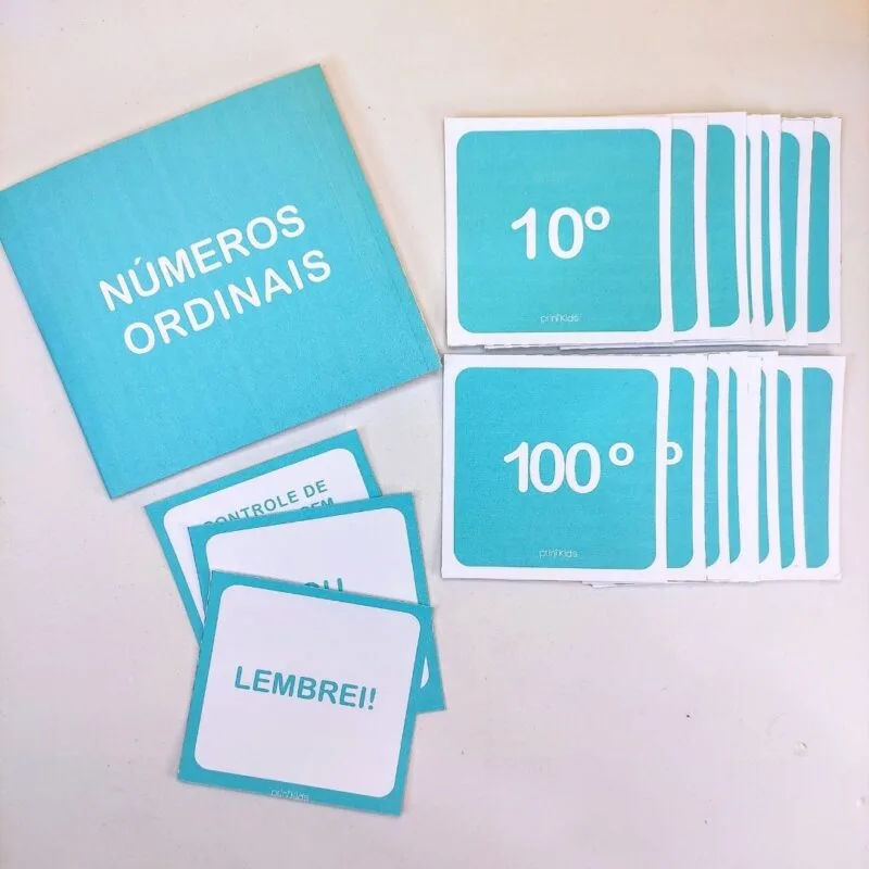 FLASHCARDS - Números Ordinais - Image 2