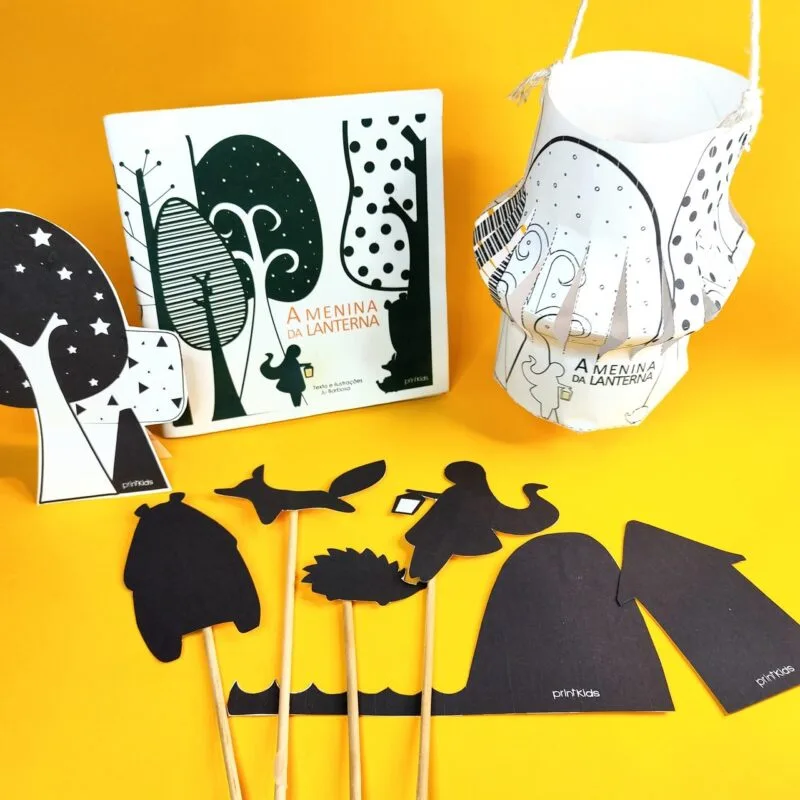 A menina da lanterna - KIT