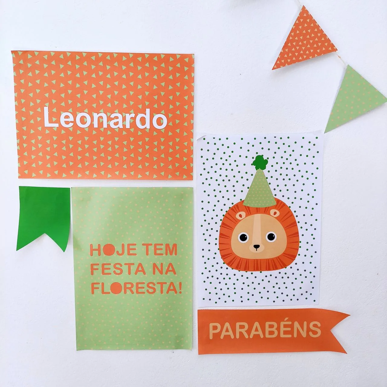 KIT PrintFesta - Leão - Imagem 3