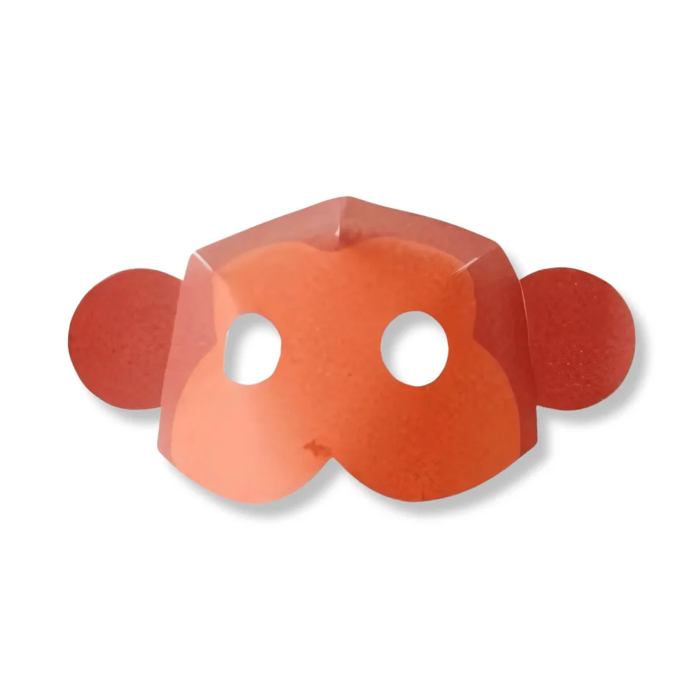Máscara de Macaco 3D para imprimir