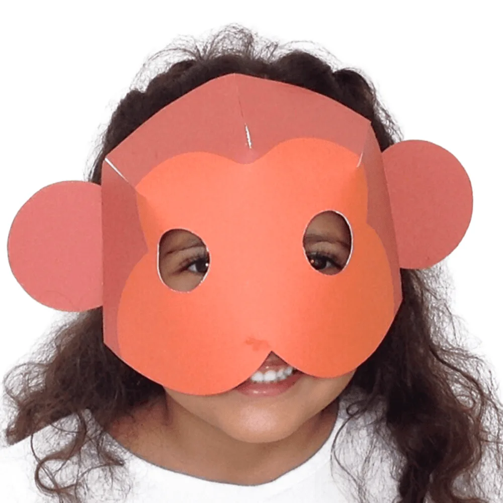 MÁSCARA DE MACACO 3D - Imagem 2