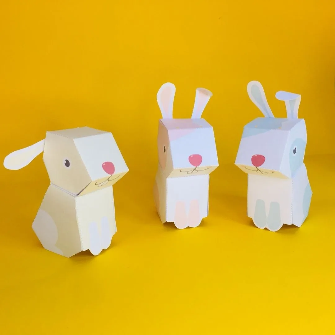 Papertoy Coelhos