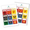 CARDS LANCHEIRA - Heróis
