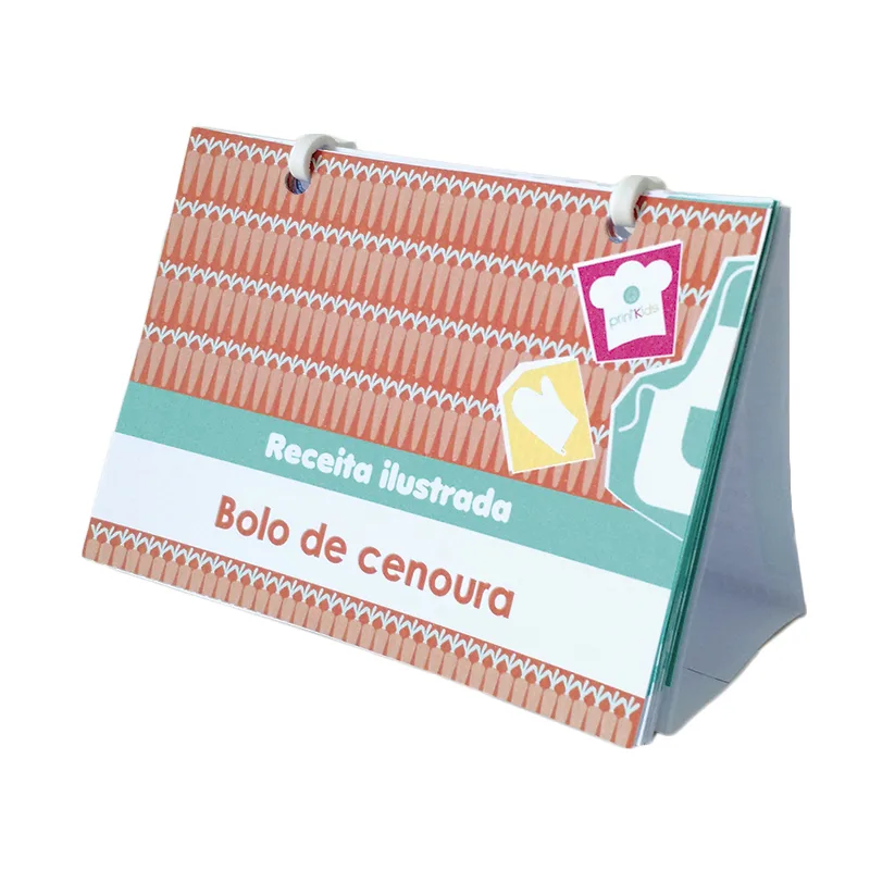 RECEITA ILUSTRADA - Bolo de cenoura