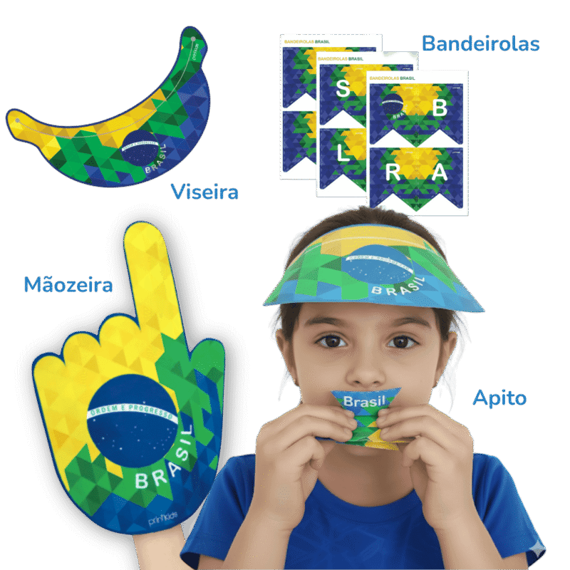 Kit Brasil - Diversão Patriota
